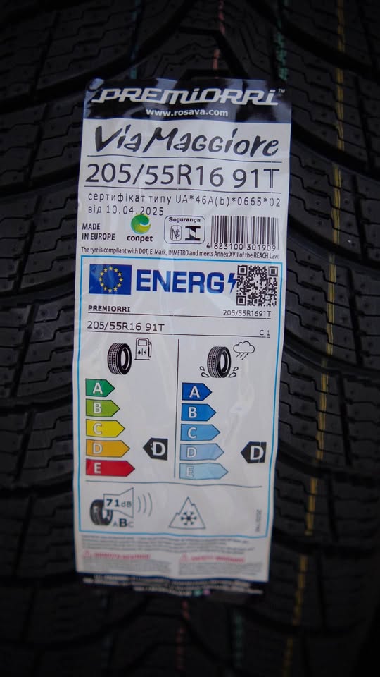 Premiorri ViaMaggiore 205/55R16 - Image 2